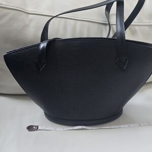 Louis Vuitton Black Epi Leather Bucket Tote